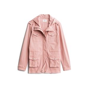 Dusty Rose Cargo Jacket